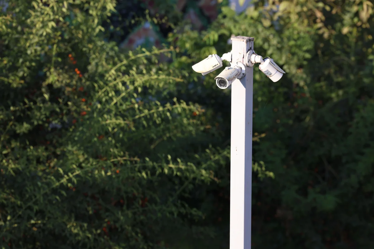 AI-powered camera in action