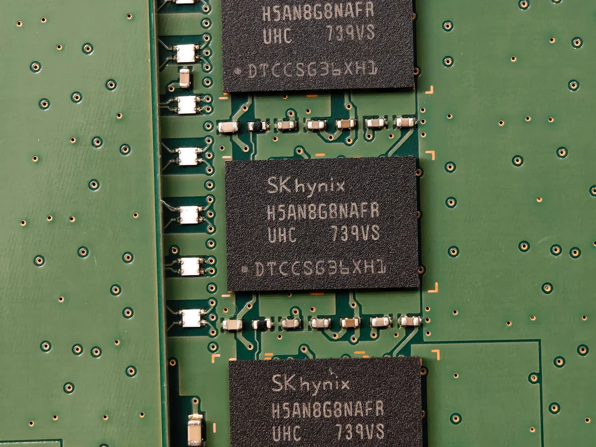 High-tech DRAM chip