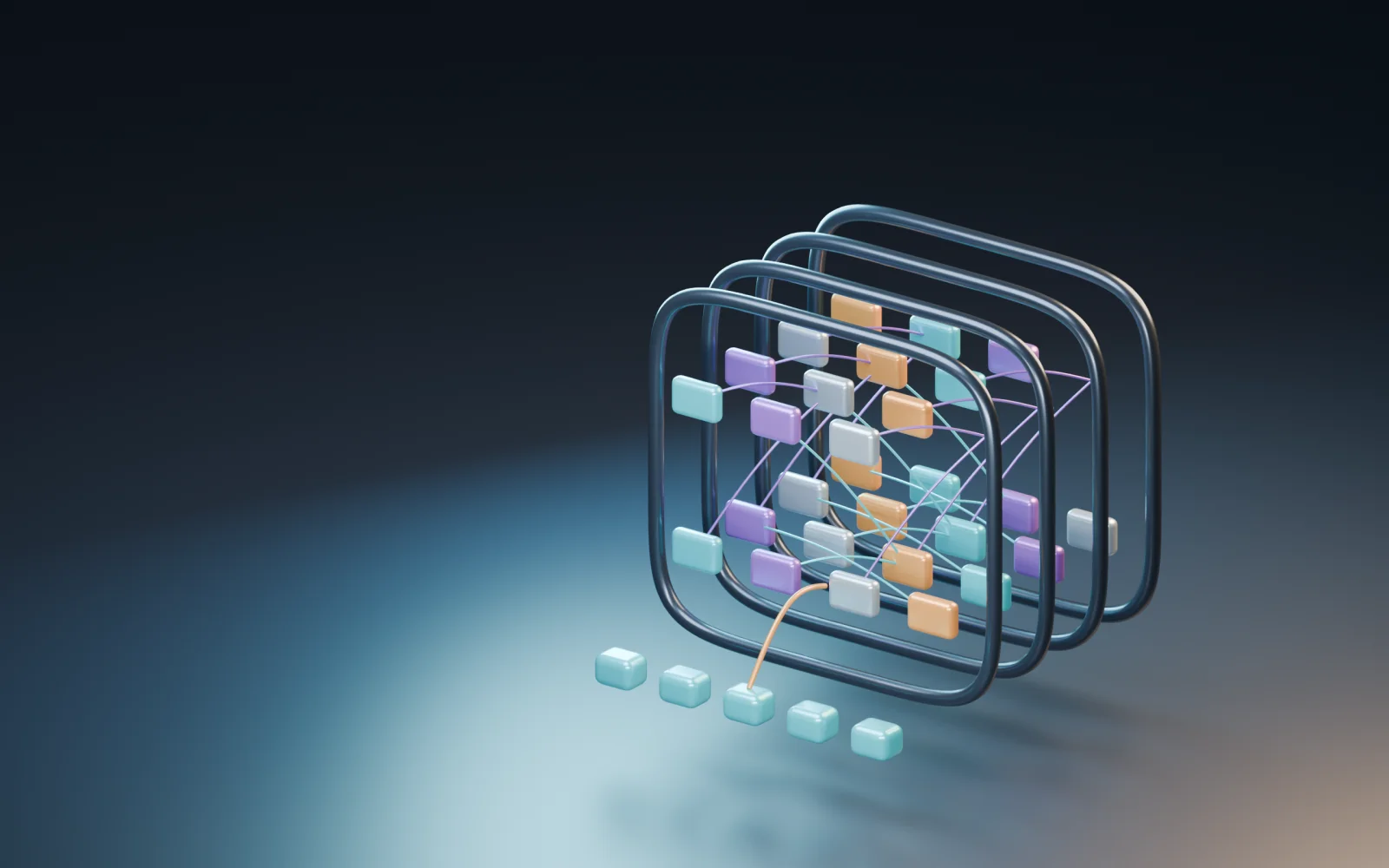Illustration of AI agents within Docker sandboxes