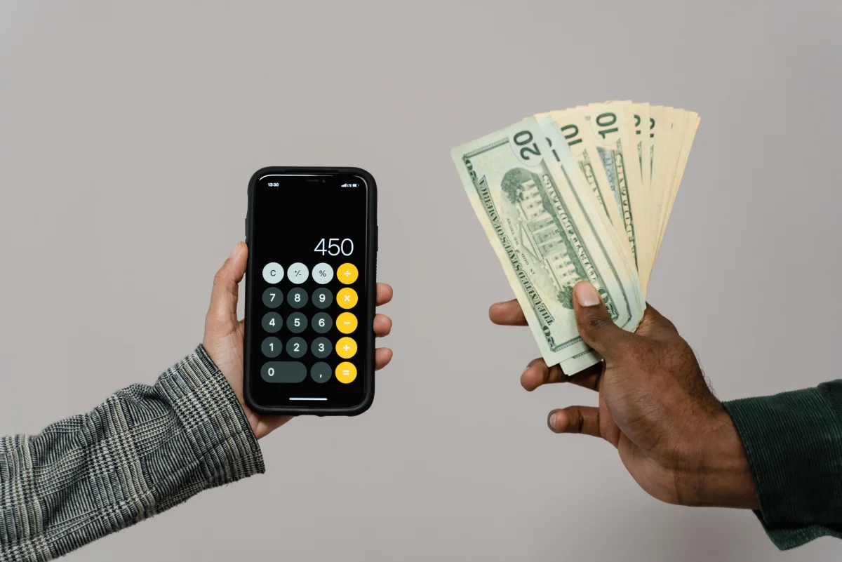Digital transaction illustration