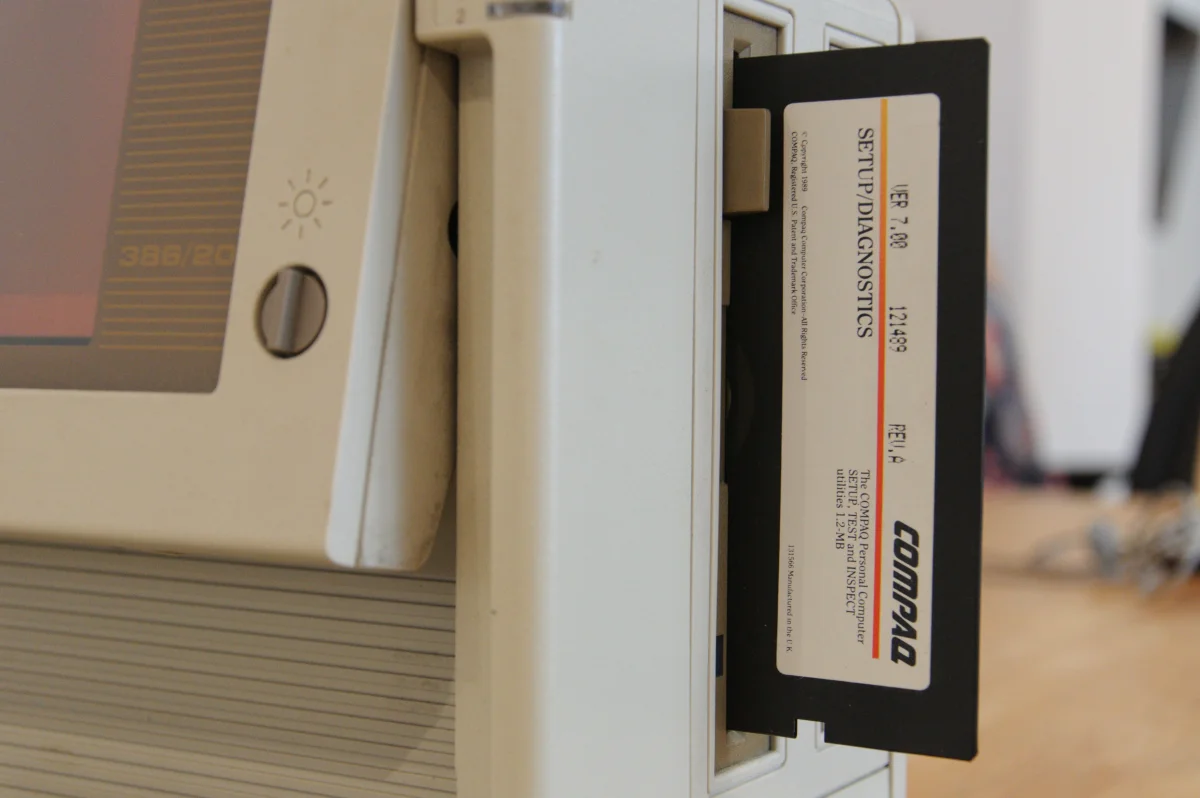 Vintage software running on modern hardware