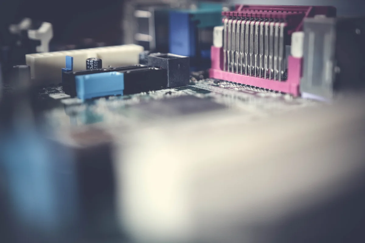 Diagram of motherboard architecture