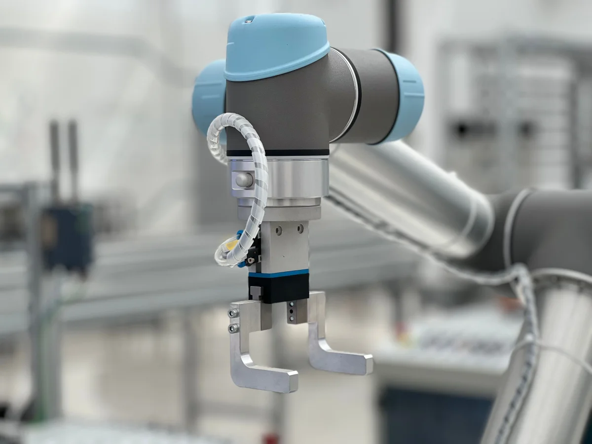 Factory robots performing complex tasks