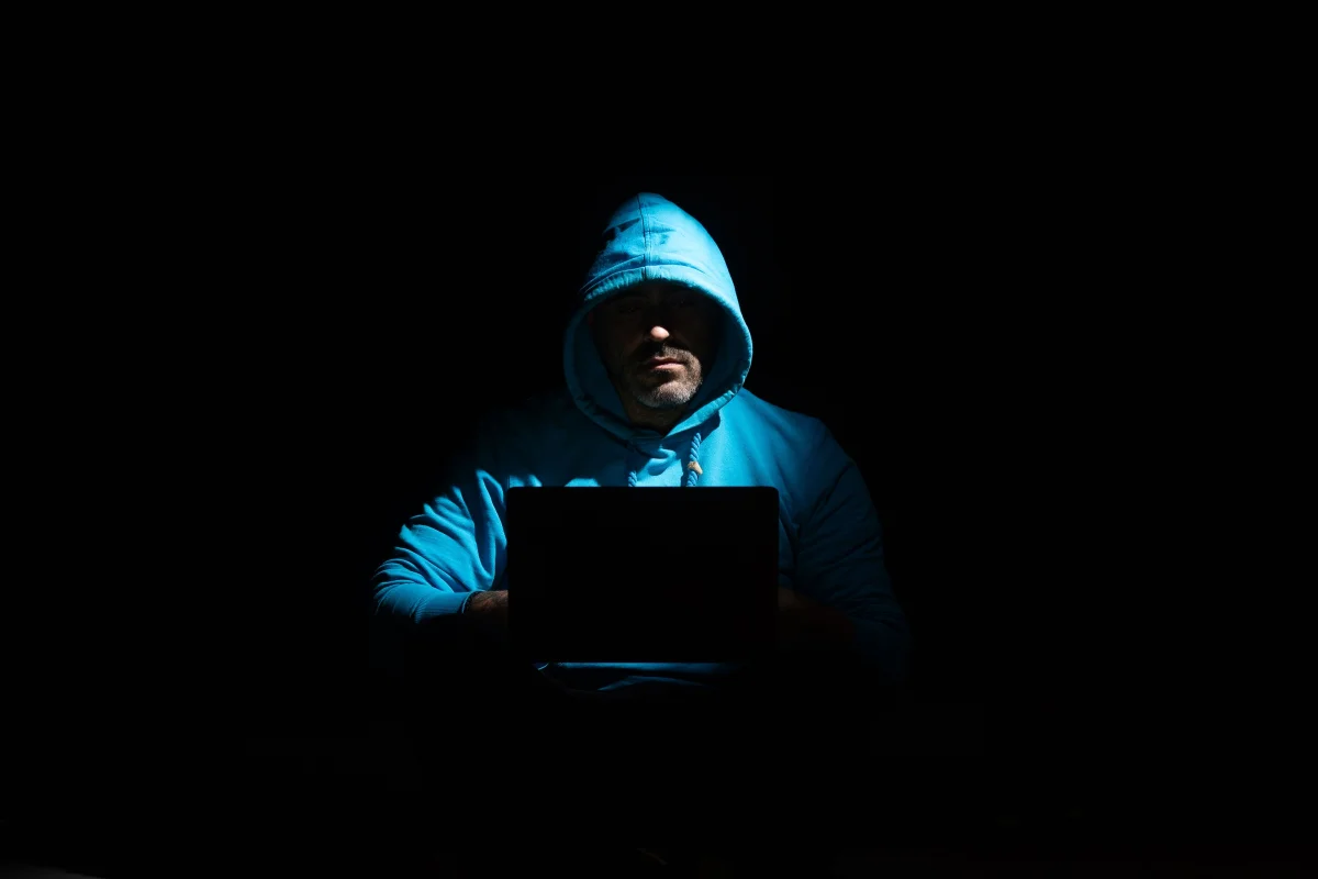 Editorial quote illustration about cybersecurity threats