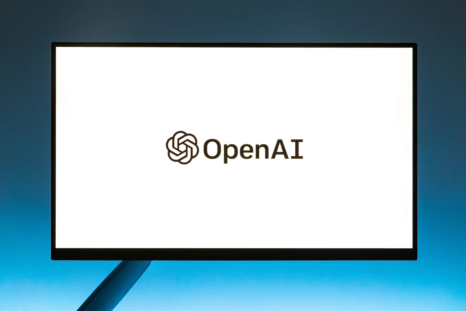 Illustration of AI trust network with Google, Microsoft, and OpenAI logos