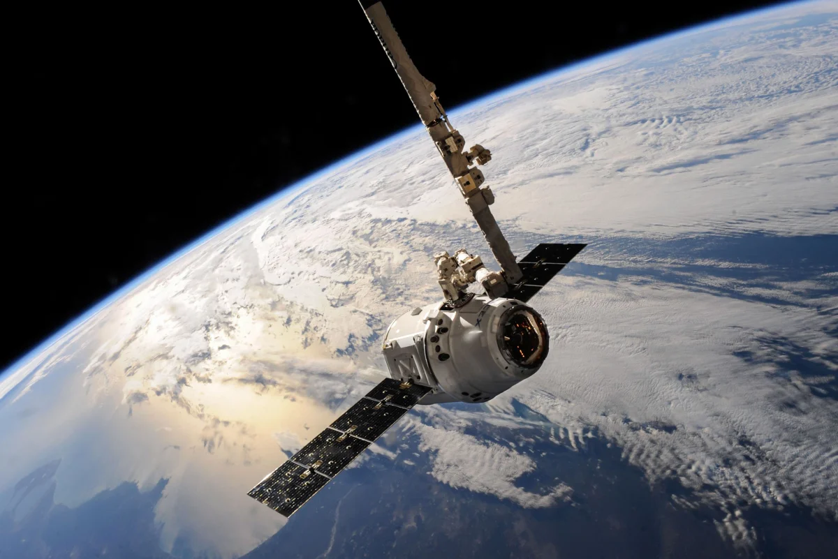 Data processing in space