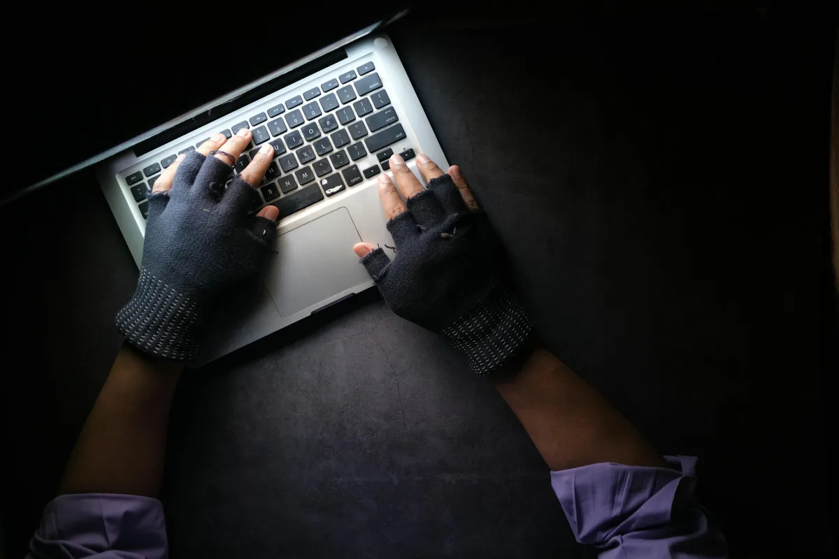 Illustration of a computer system under attack
