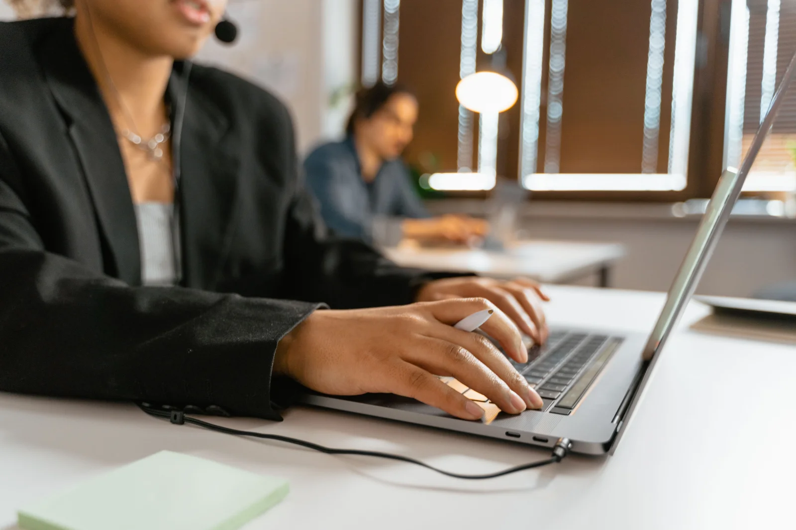 AI agents communicating in a digital landscape