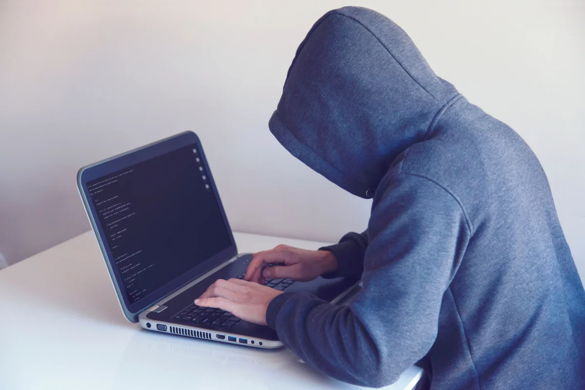 Editorial quote illustration about cybersecurity risks