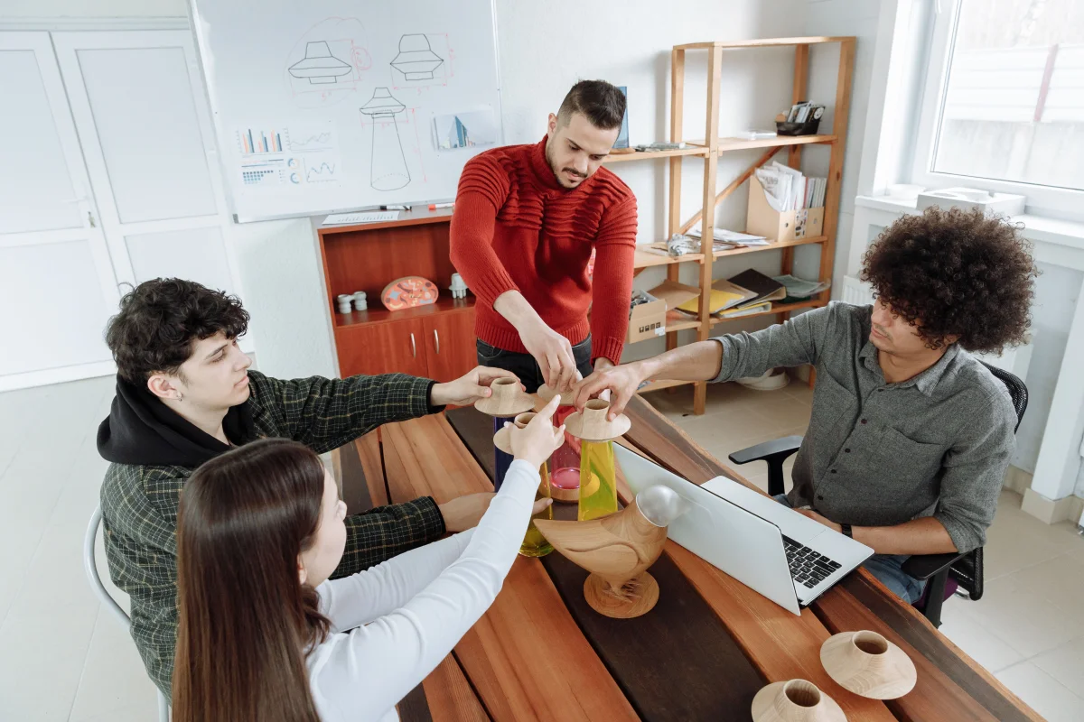 A startup event engaging the community