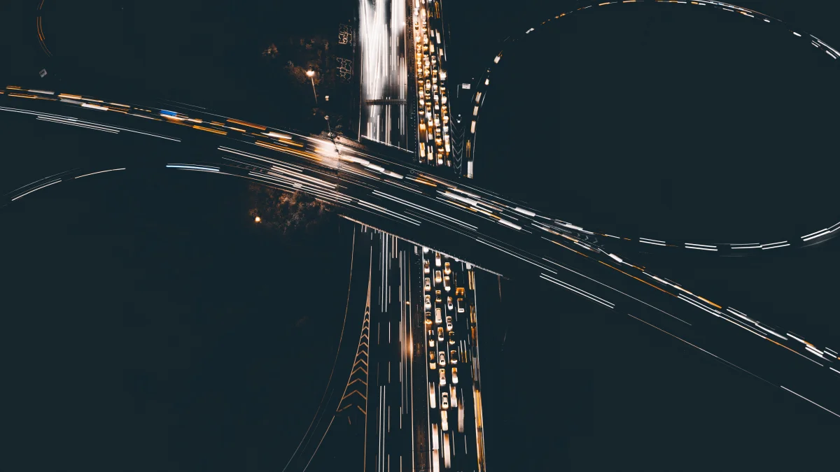 Abstract representation of latency metrics
