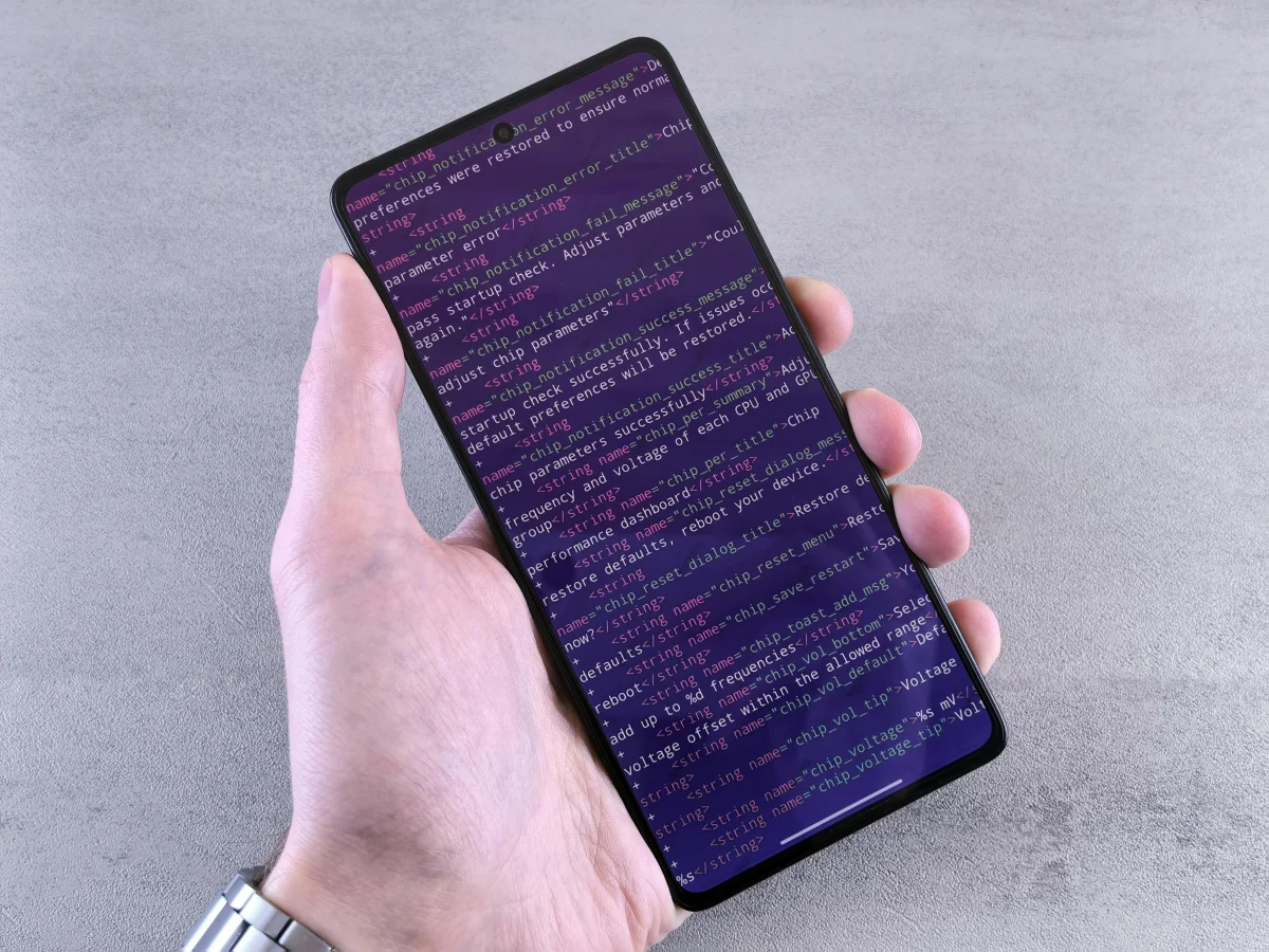 Developer at work