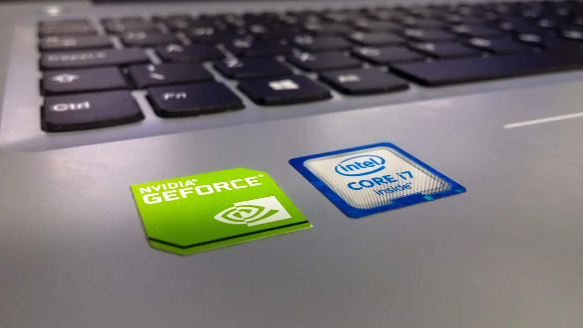 A tech conference featuring Intel Arc